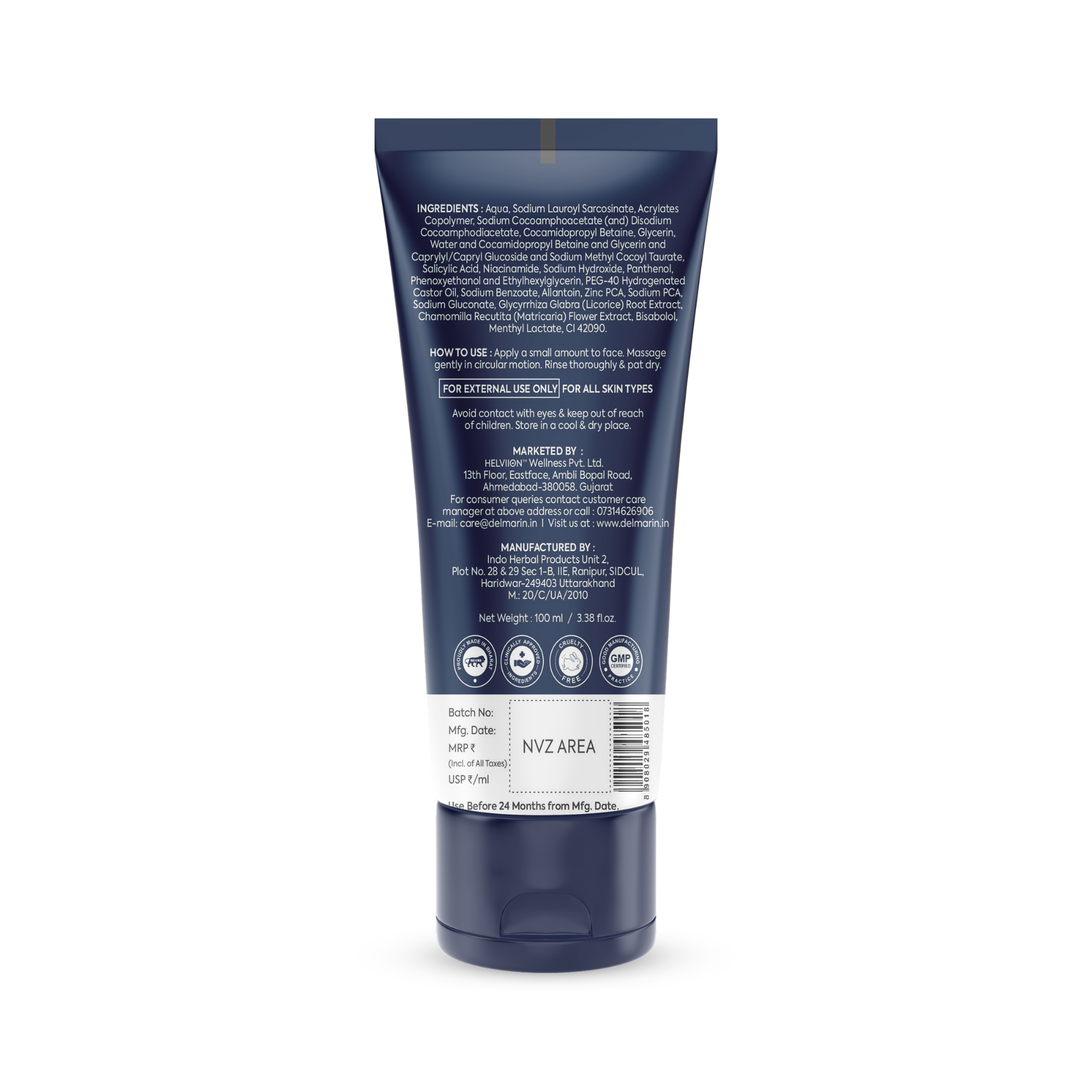 Power Clean Face Wash For Men